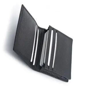 소가죽 플립형 명함 지갑 1P 선물용 카드 미니 월렛 카드보관 명함보관 남성지갑