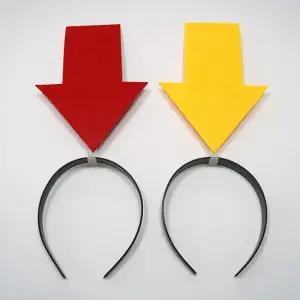 화살표머리띠 여행 콘서트 놀이공원 생일파티 주인공 화살표머리띠 콘서트머리띠