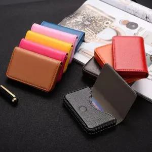 컬러풀 명함지갑 카드지갑 자석개폐 명함케이스 동전지갑 취업선물 머니클립 교통카드