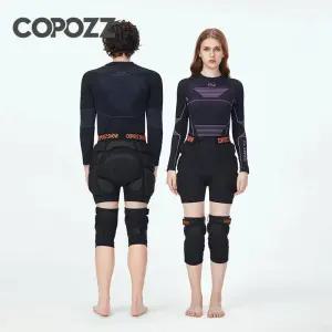 스케이트용품 COPOZZ- 버전 스키 무릎 패드 힙 야외 스케이트 보호 장비 보호대 패딩 반바지 품