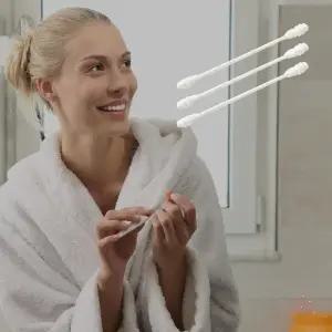 [에스에스_62]메이크업면봉 면봉대용량 종이스틱 면봉 200P