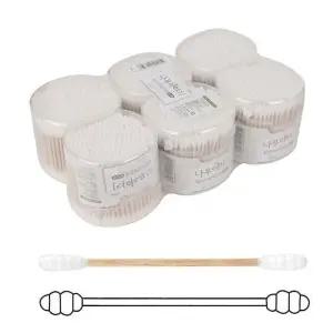 [에스에스_62]원통 회오리 회오리면봉 300개입 6p set 양면