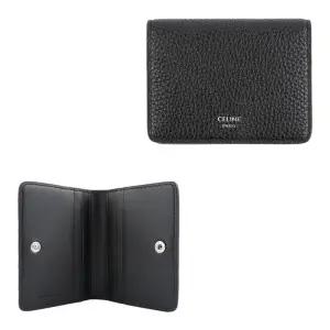 L100J2X98 38SI 그레인 카프스킨 바이폴드 카드 지갑