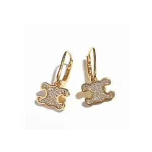 귀걸이 트리옹프 라인스톤 460GC6BZI 35OR