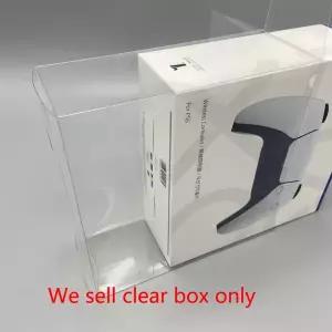 PS5 DualSense 게임 컨트롤러 보관 수집 상자용 플라스틱 투명 상자 PET 투명 디스플레이 케이스