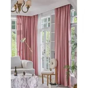 흡음커튼 방음 커튼 UV 절연 소음 암막 퓨어 컬러 거실 침실