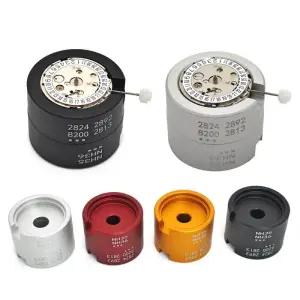 NH34 시계 무브먼트 홀더 브래킷 SKX007 7S26 4R35 4R36 2824 2836 8215 모드 베이스 수리 조립 도구