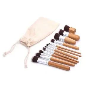 [하프클럽/]휴대용 메이크업 브러쉬 11종 파우치