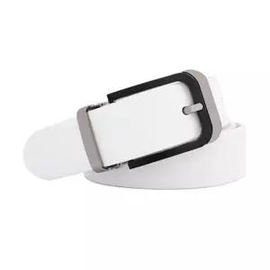 통가죽벨트 남자 가죽 벨트 20대 30대 통가죽 허리띠 -화이트 A2