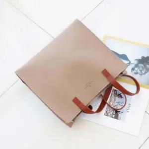 AN6013 안셀 토트백 천 버스 여성 백팩 버스 캐주얼