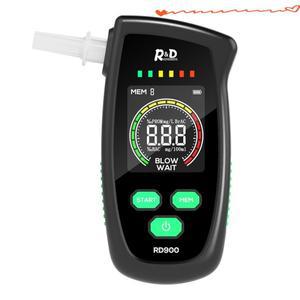 1 PC 알코올 테스터 음주 운전에 대한 고감도 빠른 조사 편리한 알코올 감지기 부는 유형