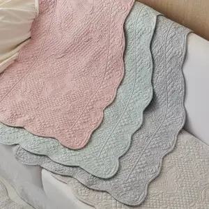 카라 3인용 소파패드 선염 쇼파패드