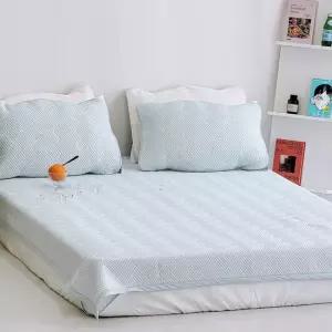 와플 듀라론 냉감패드 여름 Q 고정밴드