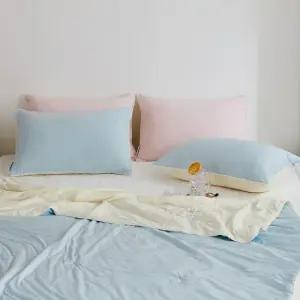 쿨스트라이프 냉감 여름 이불 베개세트SS