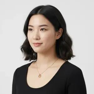 SALVATORE FERRAGAMO 26SS 간치니 펜던트 네크리스 760672 765594)