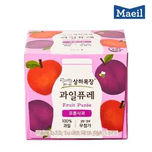 매일유업 상하목장 과일퓨레 프룬사과 6팩 (100g x 12입)