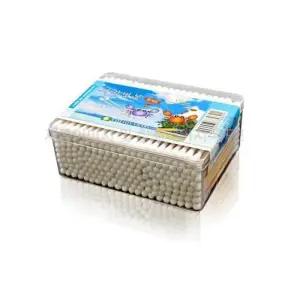 [에스에스_62]위생용품 투명 나무면봉(약7.4cm)약200개입