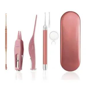 [에스에스_62]귀이개 귀이게 귀파개 콧털제거핀셋 4종세트