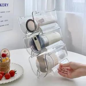 텀블러 정리함 젖병 와인 물병 건조 랙 보관함 1구