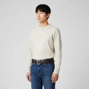 OUR LEGACY 26SS SPLIT BELT OILY BROWN LEATHER A42484O)