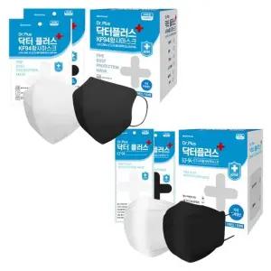 KF94 닥터플러스 마스크 새부리형(2D) 입체형(3D) 개별포장(1매입)X100장 의약외품 국내산
