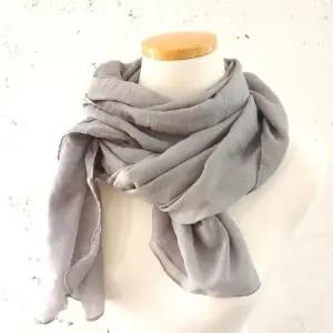 [에스에스_63] 면스카프 뷰티 180x50cm 그레이색상