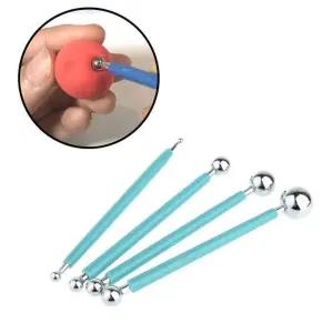 [에스에스_63]지점토 클레이 클레이공예 도구 공예 툴 4종