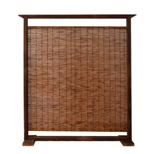 원목 칸막이 가림막 찻집 셔터 거실 차단 실내 공간분리 파티션 햇빛 식당 가리개 병풍 발