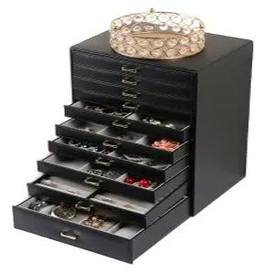 10단 주얼리 악세사리 보관함 수납 보석함 상품 박스 반지 귀금속 쥬얼리