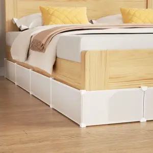 침대 밑 가림막 침대아래 울타리 고양이 공간 틈 고양이막기 틈새 가리개 투명 쇼파막이