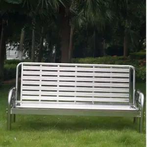 스테인레스 벤치 야외 정류장 의자 공원 카페 테라스 철제 스툴