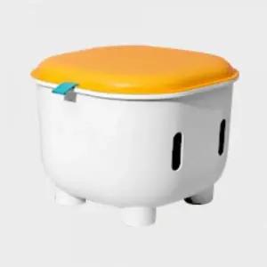 bns 투톤칼라 인테리어 수납 플라스틱 스툴 WFLIQVP