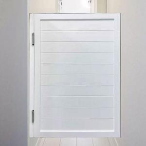 카우보이 중문 단단한 도어 가림막 파티션 화장실 화이트