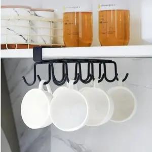 bns 주방용품 조리도구 국자 컵 선반 걸이 행거 상단고정형 WFLIPS1