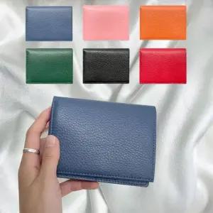 예쁜 슬림한 반지갑 여성지갑 효율적인 간편한 데일리