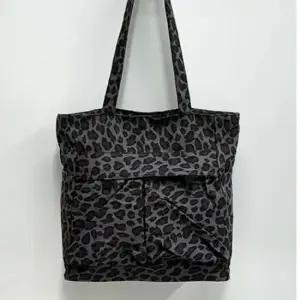 호피 빅사이즈 숄더백 숄더 데일리 가방 그레이