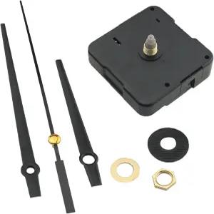 손 쿼츠 배터리 구동 수리 부품 샤프트 길이 12mm의 사일런트 시계 기계 장치 교체 DIY 무브먼트