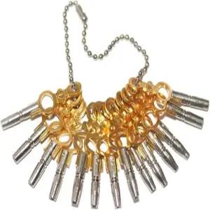 시계 감기 키 - 14개 포켓워치 세트 00~12개