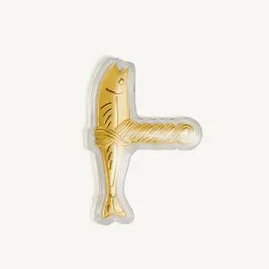 24k 순금 액막이 명태 골드바 0.2g