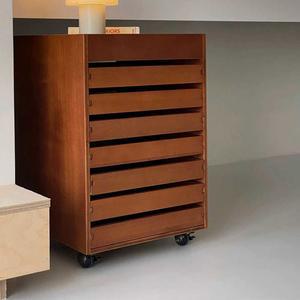 지류함 원목 서랍장 서류 보관함 수납장 사무실 우드