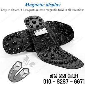 신발 용 자기 치료 마사지 안창 지압 강화 포인트 피트 바디 해독 삽입 패드