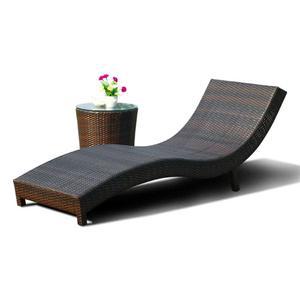 비치 썬베드 곡선 소파 호텔 수영장 라탄 체어