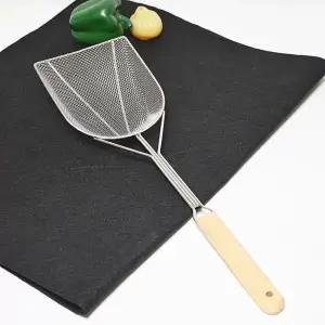 사각 튀김 뜰채 스테인레스 채망 업소용 튀김건지기 찌꺼기