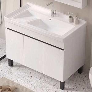 손빨래 싱크대 사각 단단한 사무실 세면대 하부장 탕비실