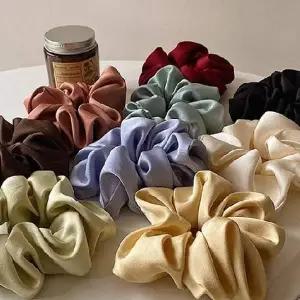 [골드스마일]부드러운 곱창끈 머리끈 헤어밴드 ST222