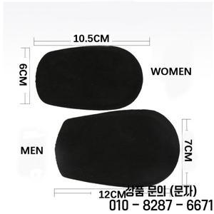 1쌍 높이 증가 안창 충격 흡수 발 뒤꿈치 쿠션 패드 남성 및 여성을 위한 리프트 삽입물