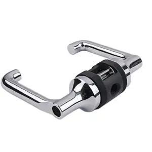 사무실 업소용 열쇠형 레바 일체형 방문 도어 문 손잡 심플한손잡이