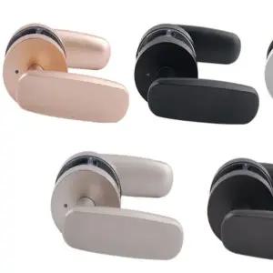 방문 목문 버튼형 원형 문 손잡이 교체 diy 심플한 블 심플한손잡이