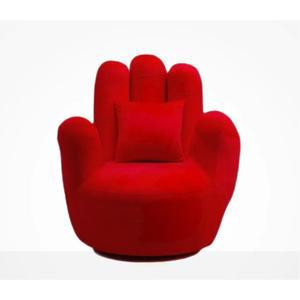 손가락소파 1인용 안락의자 유니크 패브릭소파