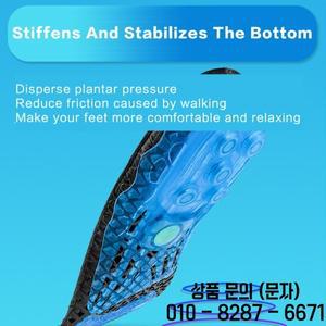 러닝 스포츠 농구 안창 실리콘 EVA 신발 패드 발바닥 뒤꿈치 충격 흡수 인서트